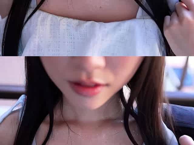 Perfect mature Asian quick blowjob