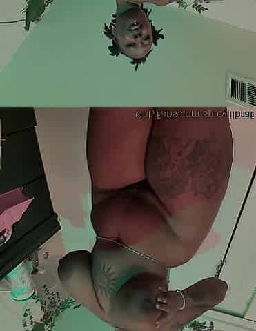 Hawt Black Stripped Dancing with Biggest Bazookas