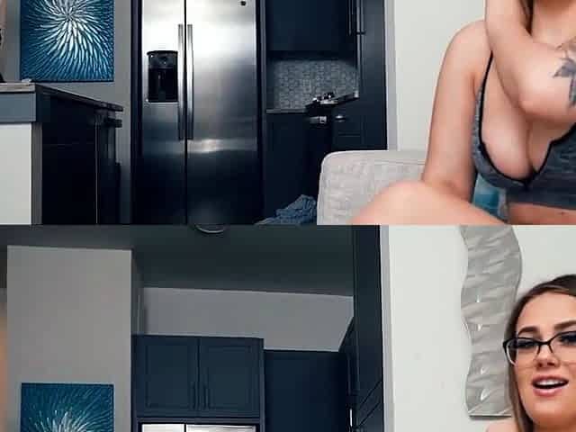 Tattooed doll showcases off her giant bootie while getting