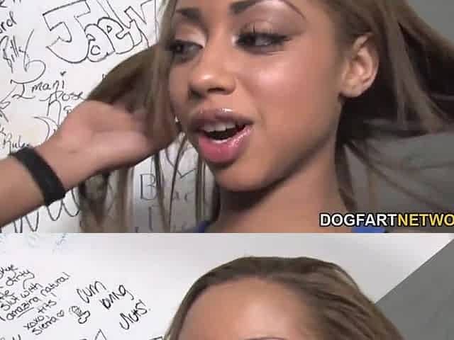 Girl Cummings Sucks And Bangs A Starnger At A Gloryhole