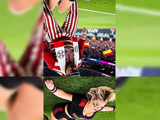 Post-Match Pitch Blowjob For Paraguay Fan