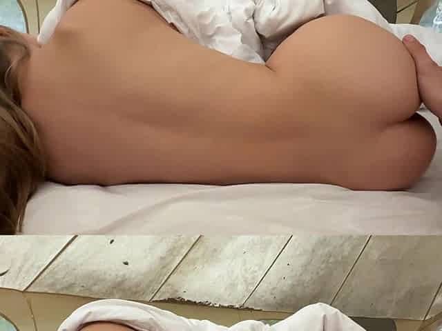 Morning in a Tent with an 18-year-old Petite Girlfriend