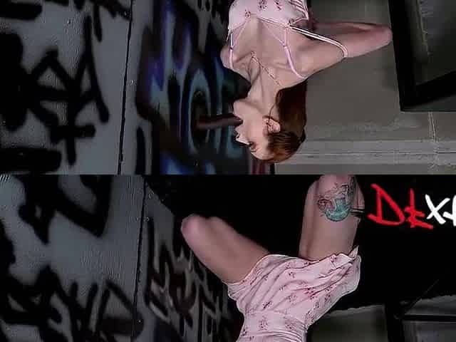 DFXTRA - Hawt Erin Everheart Visits Campus Gloryhole