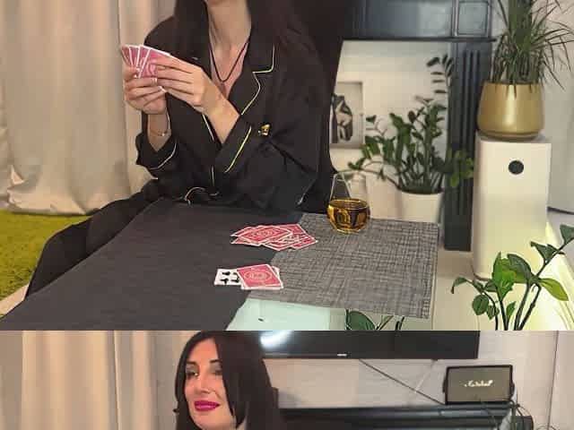 Undressing Card Game With A Hot Milf Mom