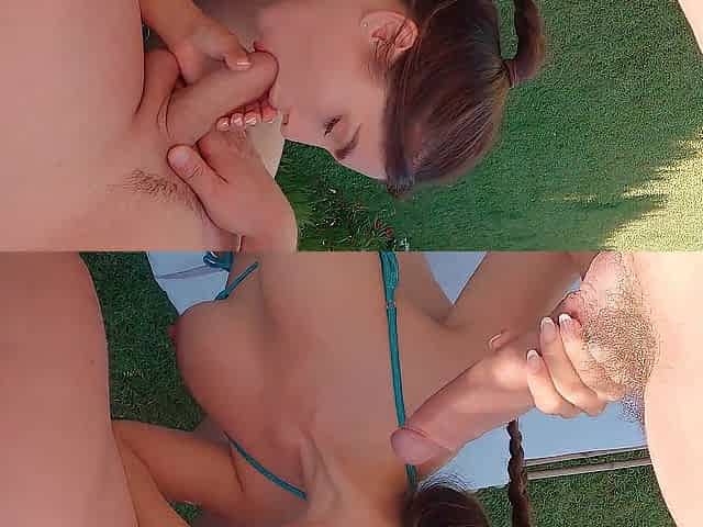 2 Giant Rods Screwing Large Butt Latin babe Tru Kait
