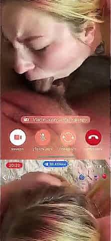 Screwed Wife on Skype with a Stranger