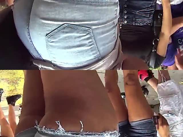 PHAT ASS IN JEANS SHORTS