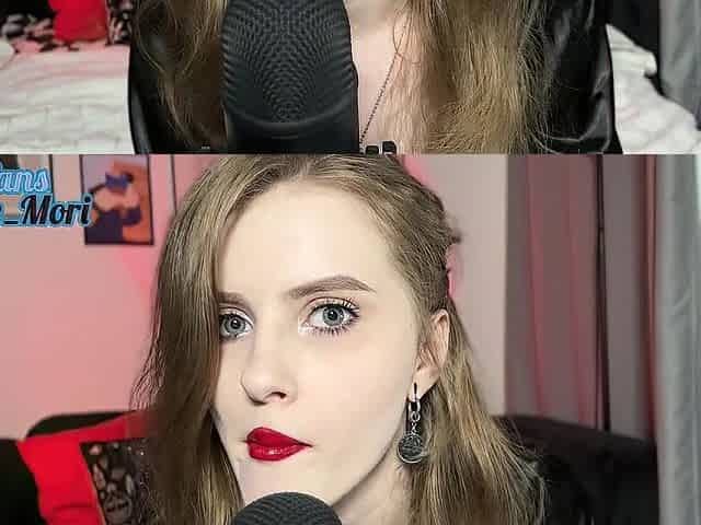 ASMR Vampire eating, nails, plastic and stones