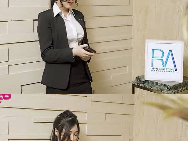 Asian Secretary Lets Her Boss Fuck Her Creampie - Asian Amateur Part 1