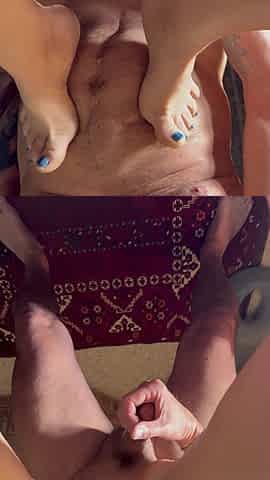 Wife Loves Her Toes Sucked While Fucking