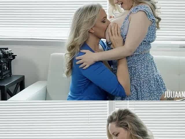 Julia Ann, Aiden Starr Lesbian MILF Face Sitting