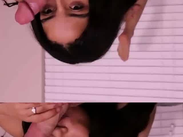 Sexy teen Latina cock teasing