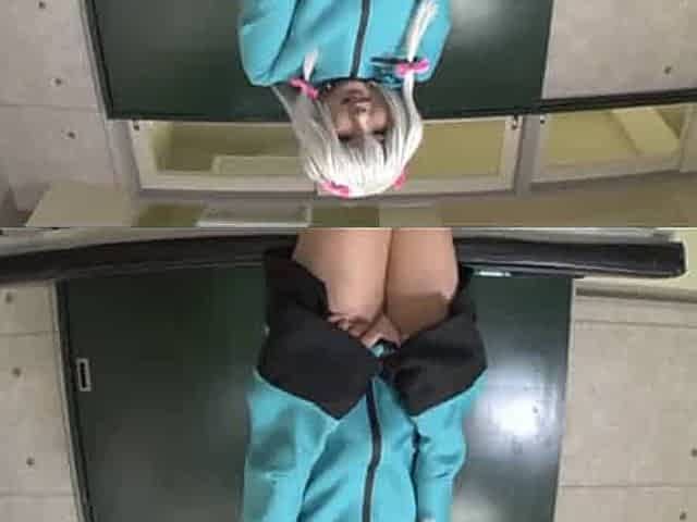 * PANTY FETISH OF JAPAN - CUTE GIRL WEARS PINK ONES # 0768
