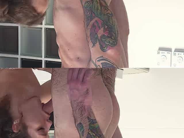 We Share The Bathroom With My Stepsister. Anal Creampie