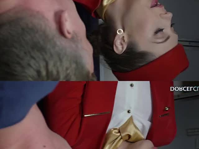 A Caring Stewardess Elena Koshka in 4K