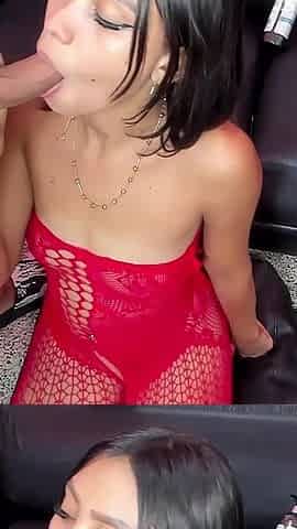POV Blowjob with Intense Eye Contact - Slutty Look