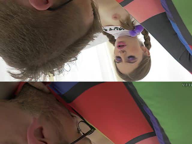 Nerdy guy's cock is a perfect thing for sexy Alice March and her pussy