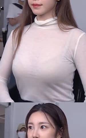 Hyosung And Her See Through Bra