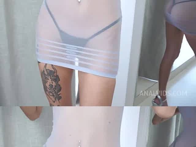 Khali Noire, Very Slim & Beautiful Brazilian Fucked By 3 Huge