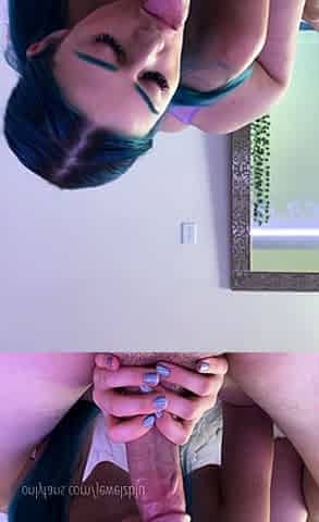 Hot amateur teen blowjob and facial HD video
