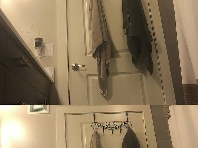 My stepmom in shower - i put there small hidden camera from amazon