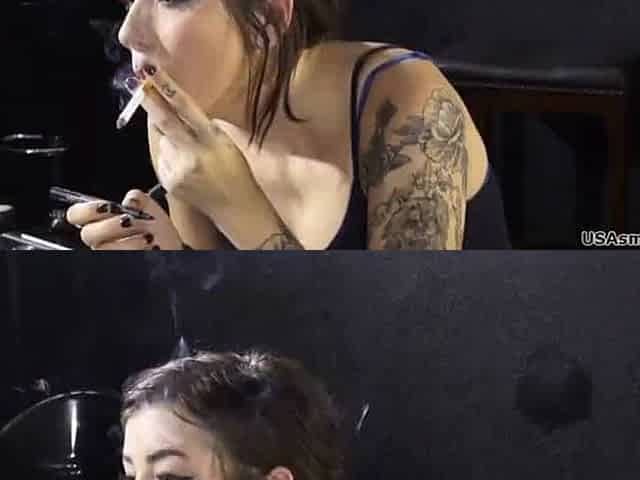 Lola Smoking