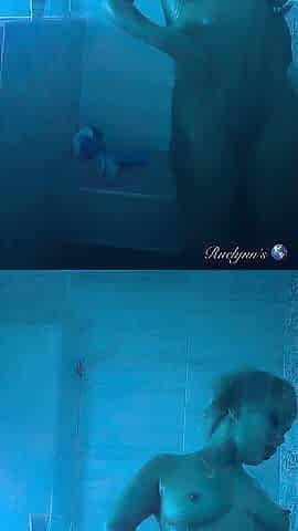 Soapy moist shower climax
