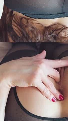 Asshole View Female Masturbation, Real Orgasm