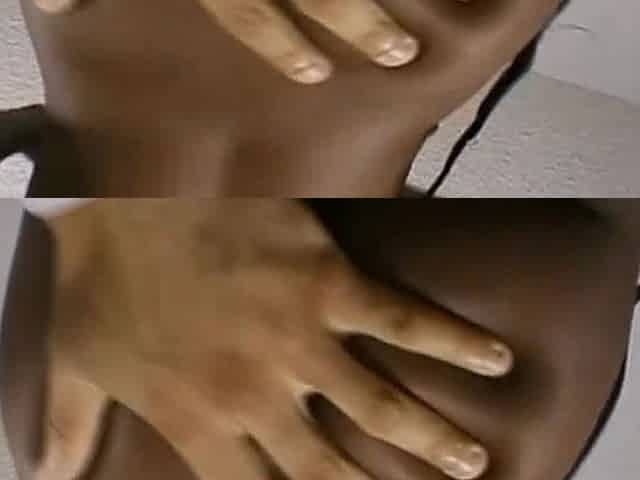 Ebony amateur teen hot video