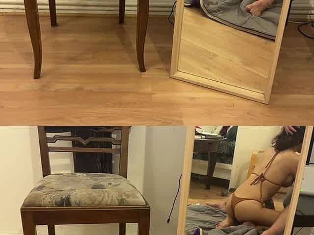 POV Tattooed Girl with Big Tits Gets Deepthroated