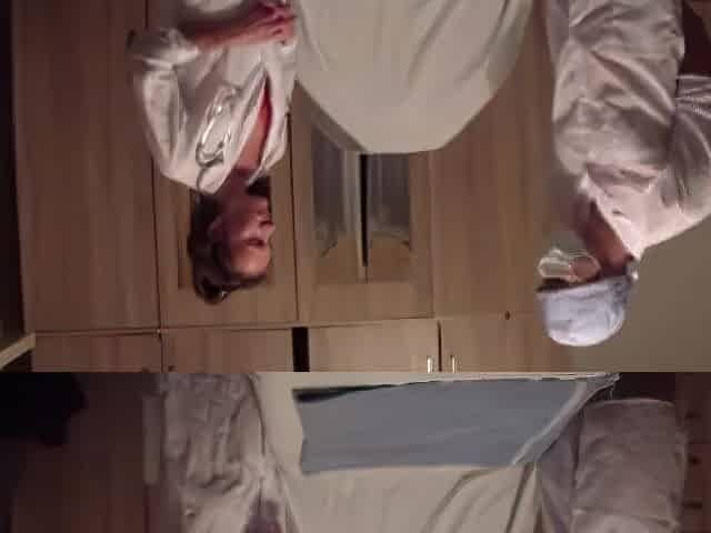 Climax clinic - Youthful hot doctor examines recent patient - shy chap