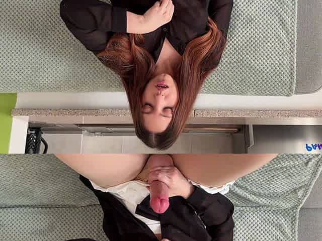 Krista Shyann and Her Boyfriend in Pantyhose Futanari
