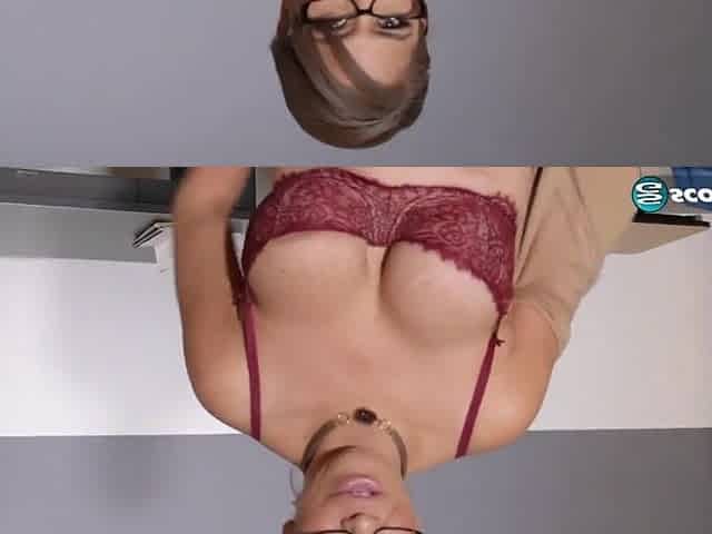 Hot Spanish Teacher Fucks Her Ass With Andrea Grey