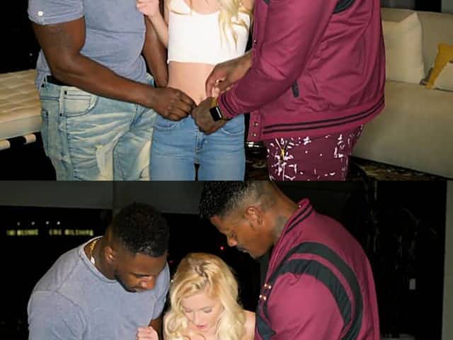 BLACKEDRAW Out Of Town Teen Fucked By Two Strong Black Men