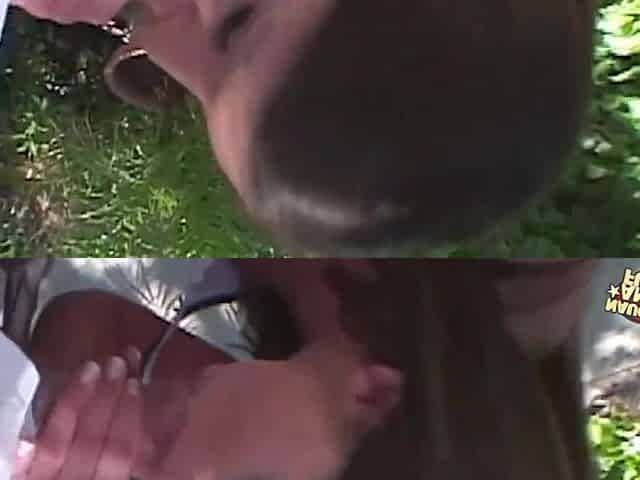 Roxxxy Rush enjoys engaging in raunchy activities outdoors and experiences DP
