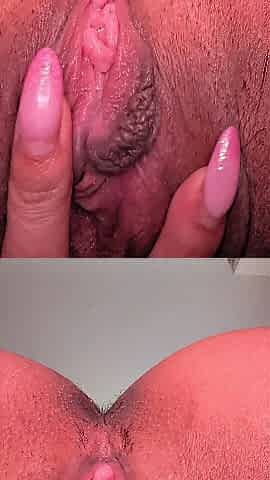 Close up vagina play
