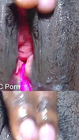 Intense Squirting Orgasms Pleasuring My Black Wet Pussy