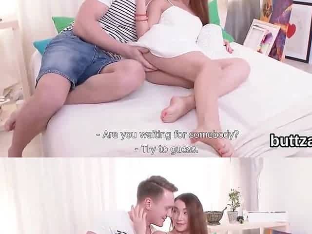 Luscious Halfnaked Petite Teenie Gets Fucked In Stretched Ass Hole