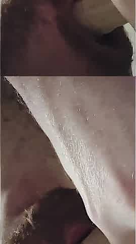 Bushy NB Explodes Cum without their Chastity Cage