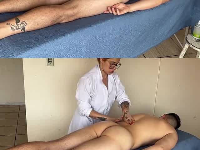 Redhead Dirty Masseuse Cant Resist: Tantric And Deep Blowjob