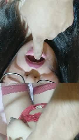 He Poured Milk on My Face and Made Me Get Fucked on All Fours