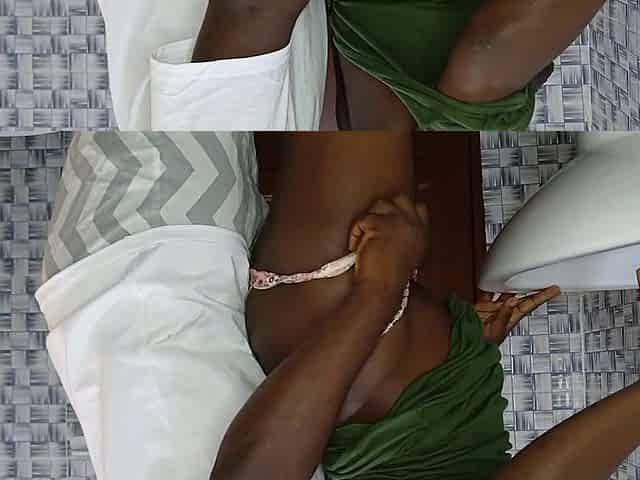 Ebony teen drilled by her boss
