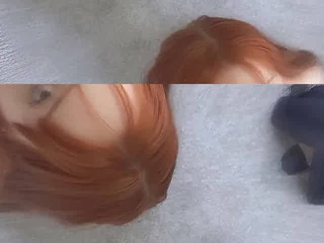 cute ginger gives oral job