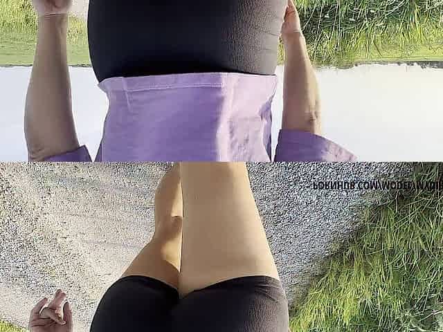 Large booty flashing compilation [SFW]