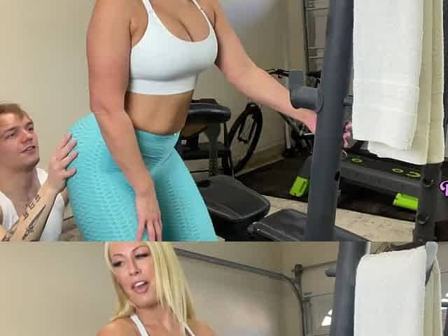 Depraved blonde queen makes full use of stepnephew's cock