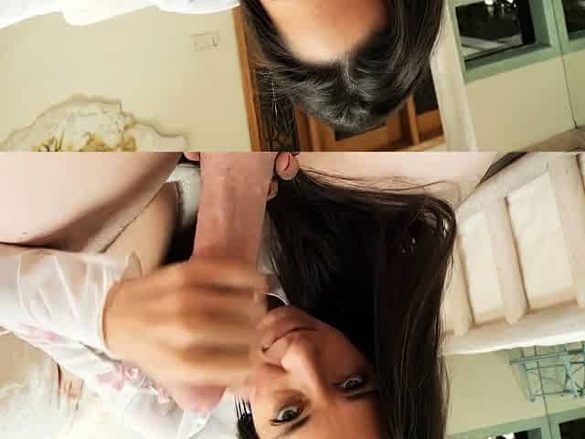 Freya Von Doom - Petite Spinner Brunette Has Tight Pussy To