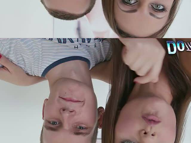 Pretty whorable wife Tina Kay agrees to provide her hubby's friend with BJ