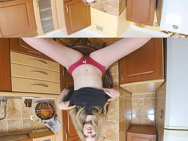 Pussy Juicy Has a Big Meaty Pussy She Shows Us in VR