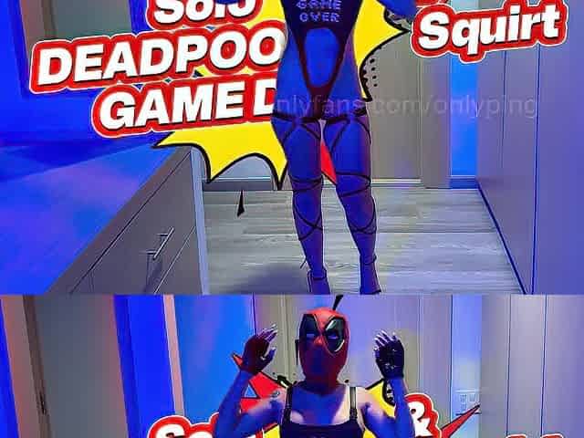 SOLO DEADPOOL GAME double penetration & SQUIRT - ONLYPING