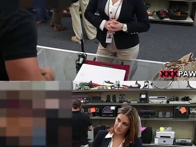 Foxy Business Lady Gets Drilled! - XXX Pawn